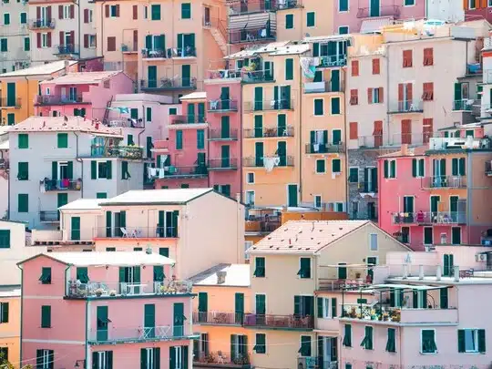 Las coloridas casas de Cinque Terre